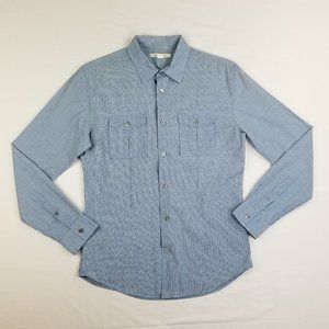 Men's Blue Checkered Shirt